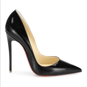 christian-louboutin leather pump
